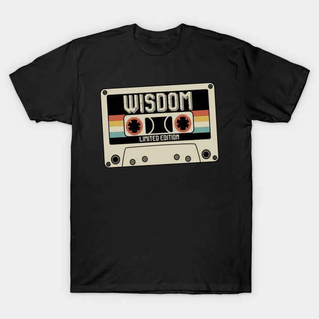 Wisdom  - Limited Edition - Vintage Style T-Shirt by Debbie Art